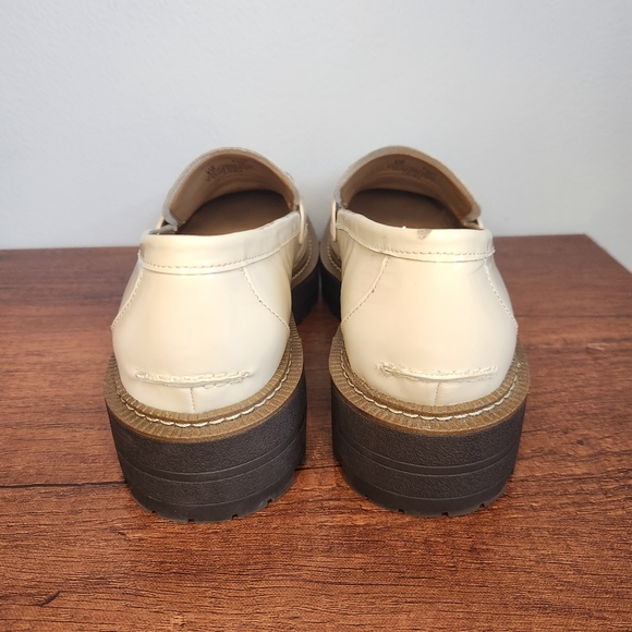 Laurs Lug Sole Loafer Sam Edelman Modern Ivory Size 9 - Picture 5 of 11